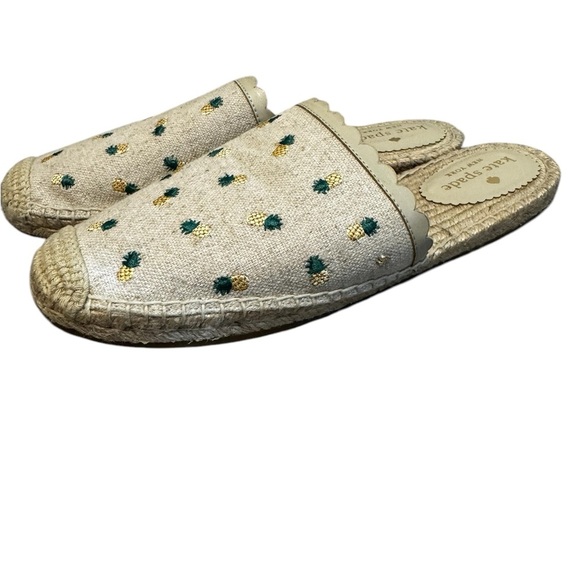 Kate Spade “Rosie Pineapple” Flats Size 8.5B - Picture 1 of 7